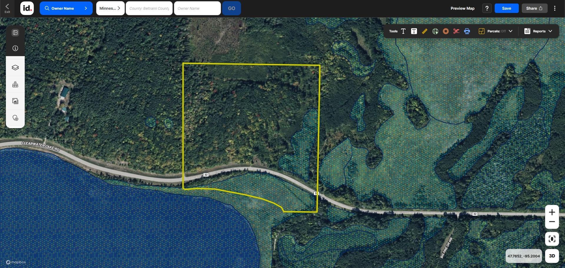 land for sale at TBD Lumberjack Road NW in Shevlin, MN (photo 48 of 51)