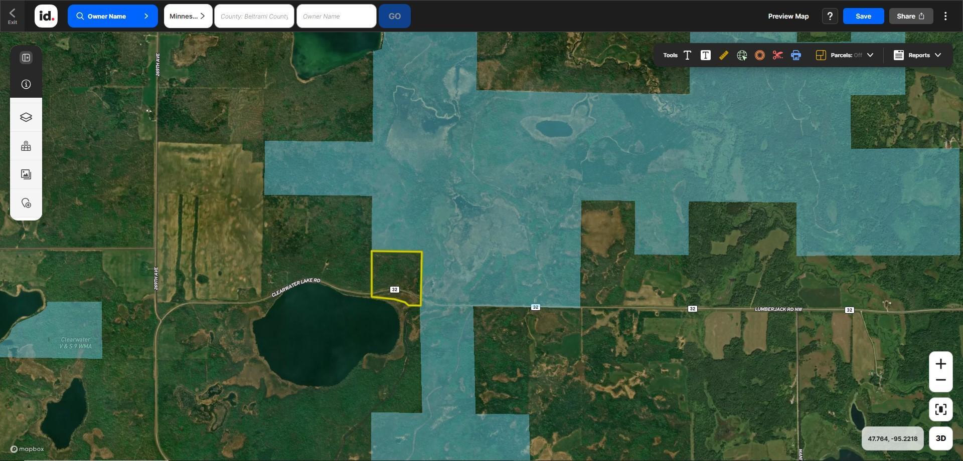 land for sale at TBD Lumberjack Road NW in Shevlin, MN (photo 51 of 51)