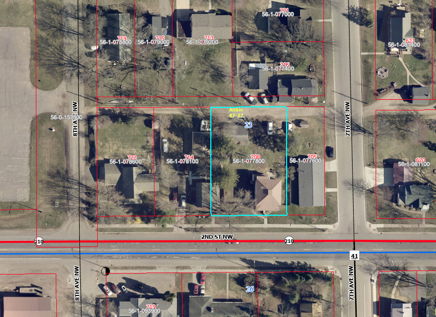1930 duplex for sale at 708 2nd Street NW in Aitkin, MN — 5 bed, 4 bath (photo 30 of 30)