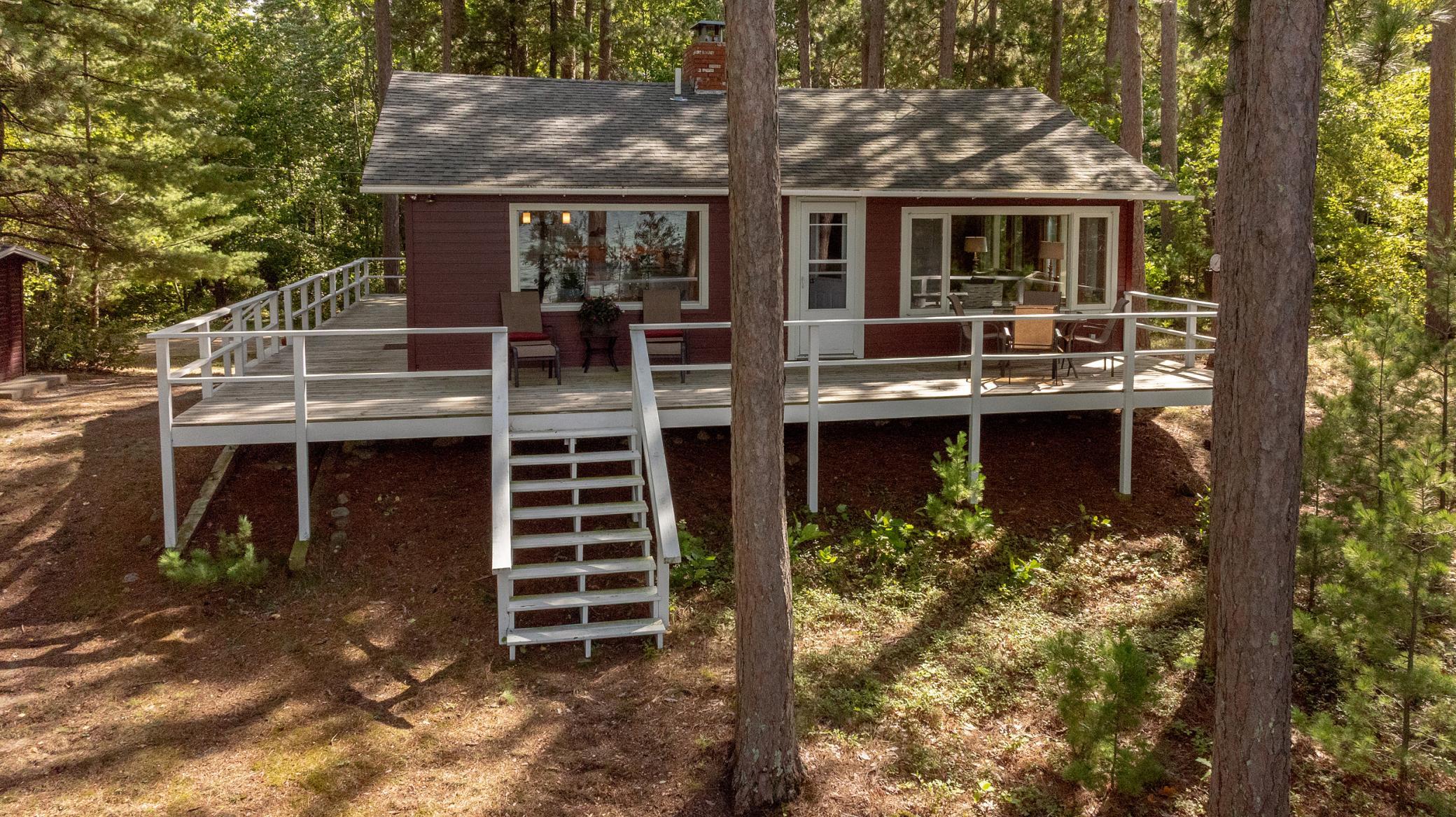1945 single family home for sale at 4109 Long Beach Drive NW in Hackensack, MN — 2 bed, 1 bath