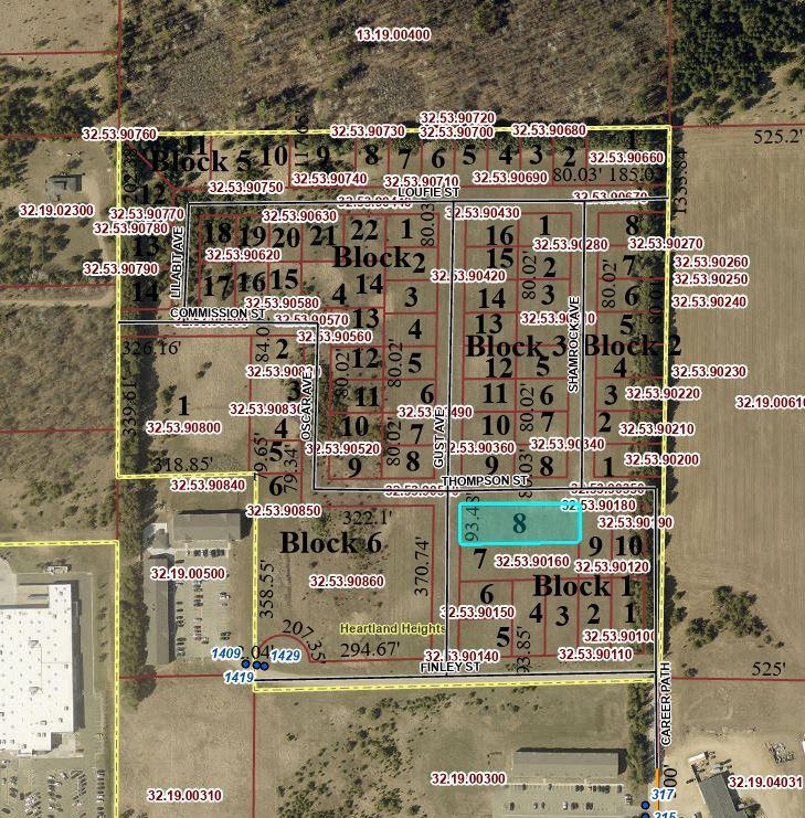 land for sale at TBD Lot 8 Block 1 Thompson St in Park Rapids, MN (photo 4 of 6)