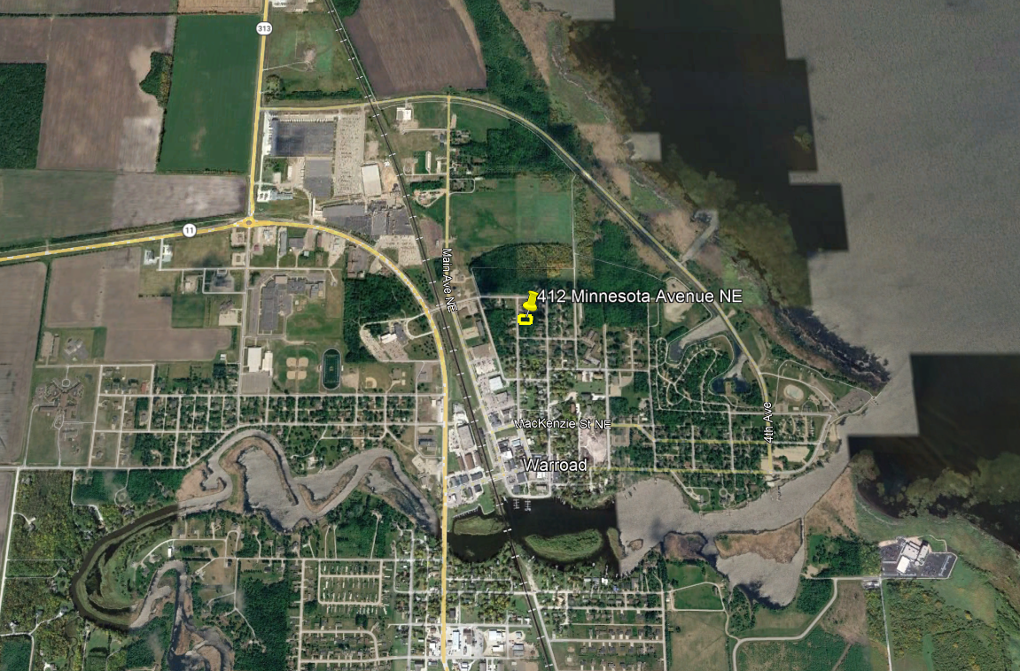 land for sale at 412 Minnesota Avenue NE in Warroad, MN (photo 3 of 3)