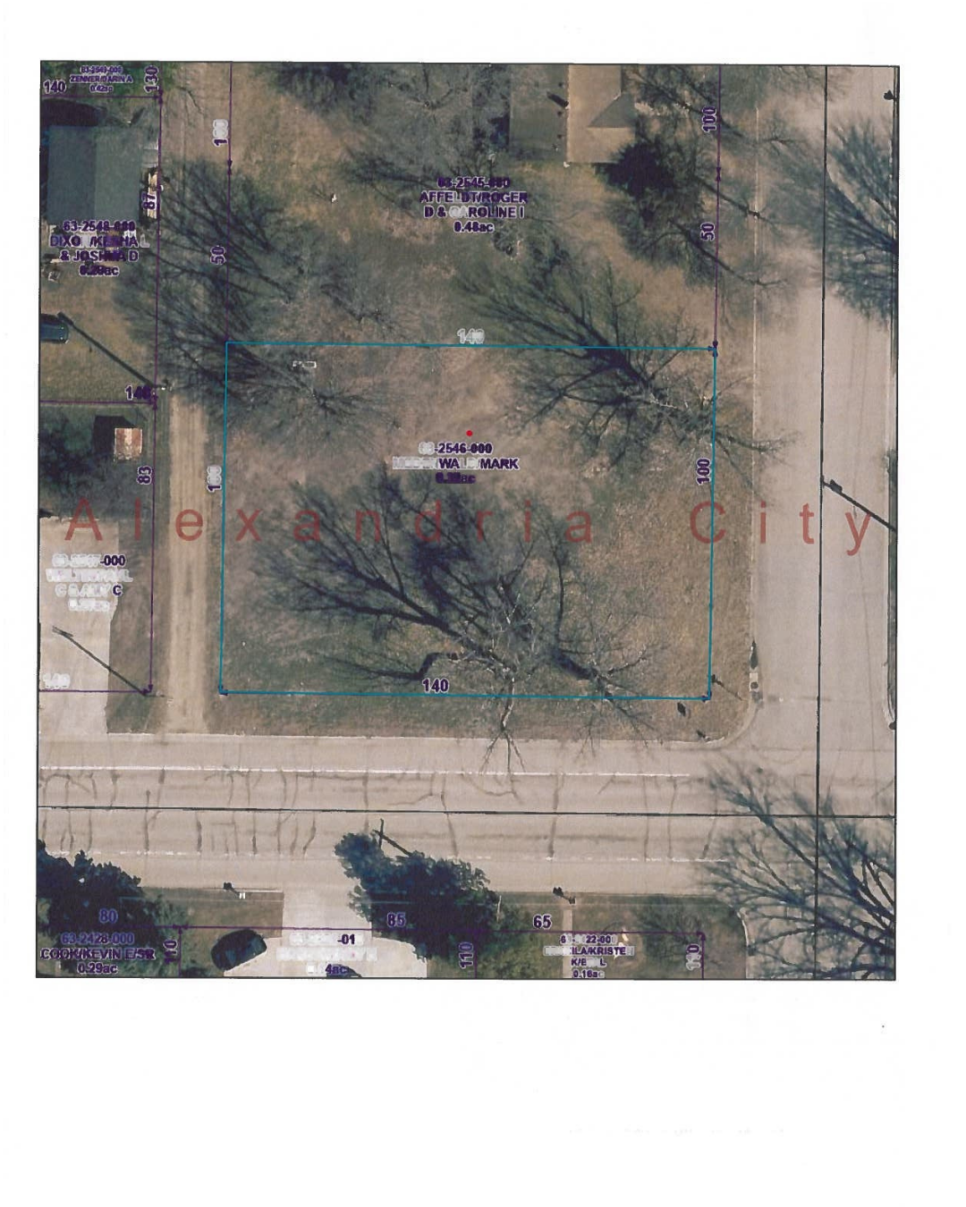 land for sale at 1211 6th Avenue E in Alexandria, MN (photo 3 of 3)