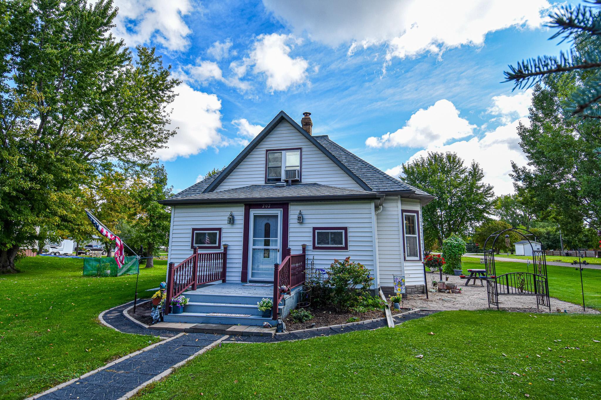 1905 single family home for sale at 202 Melgaard Street in Viking, MN — 2 bed, 2 bath