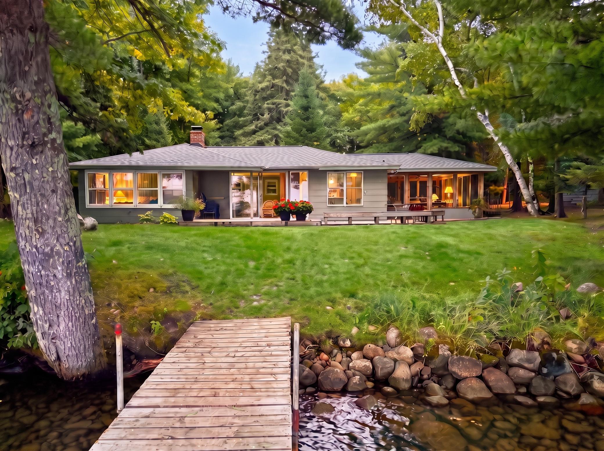 1970 single family home for sale at 4083 Forseman Point Drive NW in Hackensack, MN — 2 bed, 2 bath
