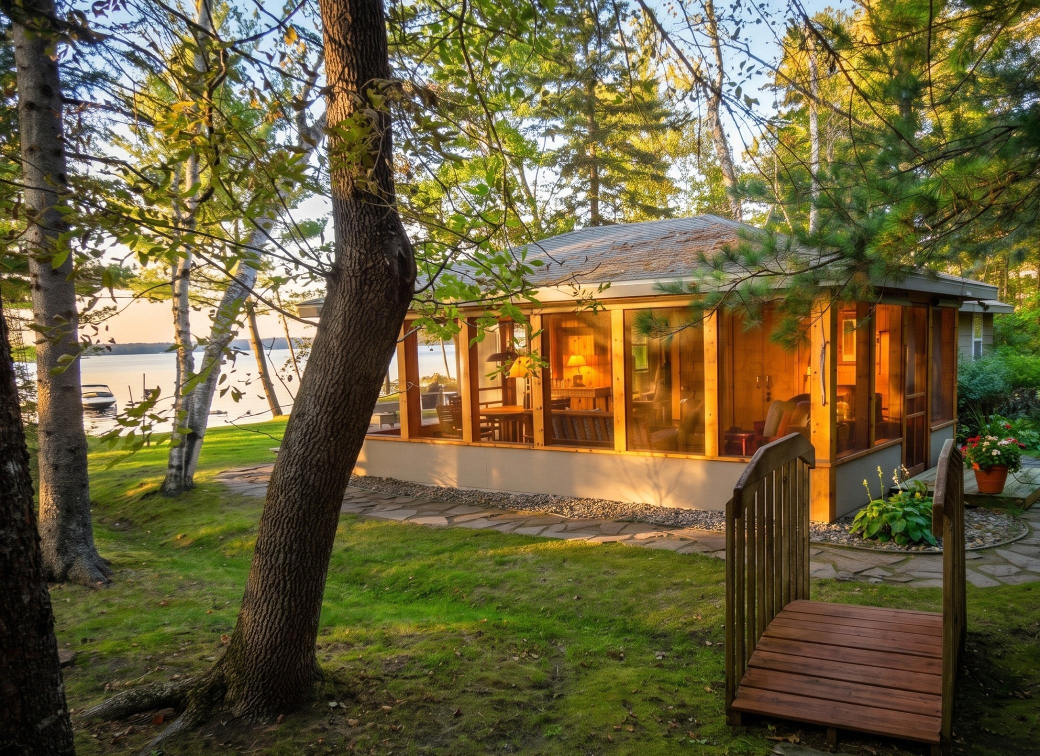 1970 single family home for sale at 4083 Forseman Point Drive NW in Hackensack, MN — 2 bed, 2 bath (photo 5 of 10)
