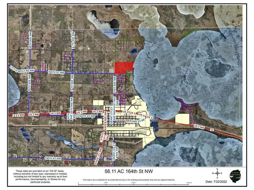 land for sale at 58.11 AC 164th Street in Cass Lake, MN (photo 52 of 52)