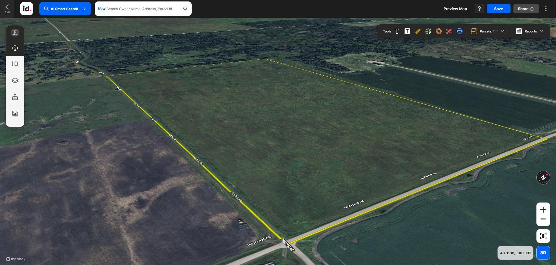land for sale at TBD 160th Avenue NE in Middle River, MN (photo 2 of 3)