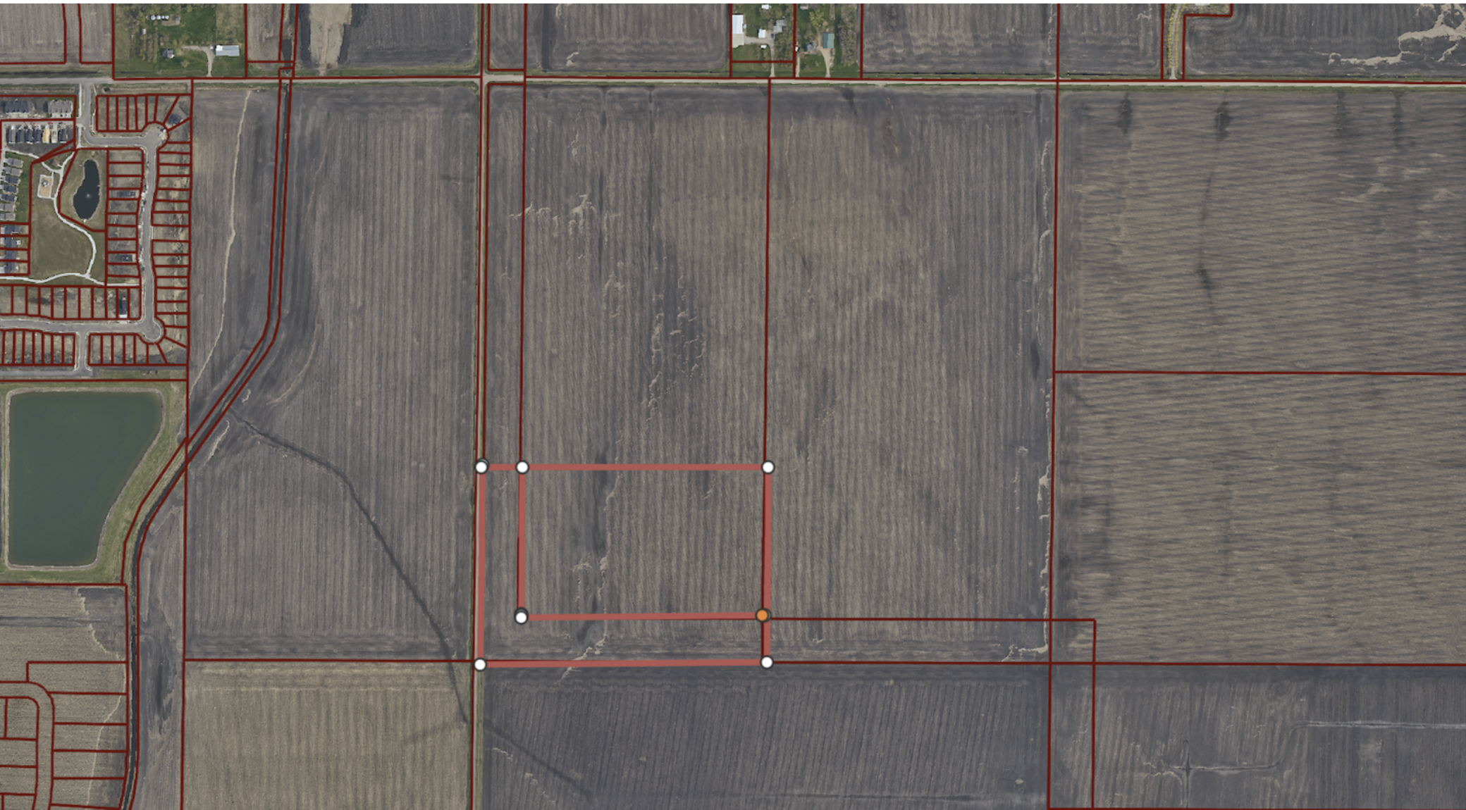 land for sale at 9124 & 9350 57th Street S in Horace, ND