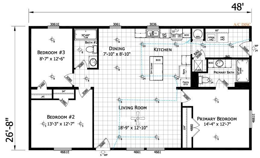 2026 single family home for sale at 215 N Mckay Avenue, Unit 2 in Alexandria, MN — 3 bed, 2 bath (photo 10 of 10)