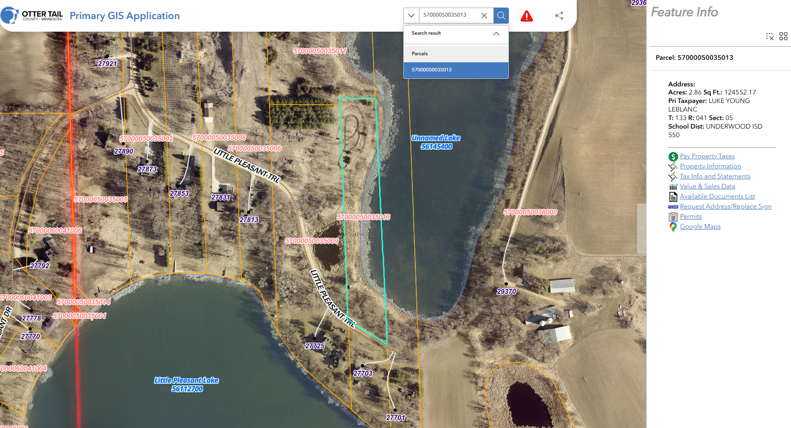 land for sale at TBD Pleasant Lake Trail in Sverdrup Twp, MN (photo 3 of 11)