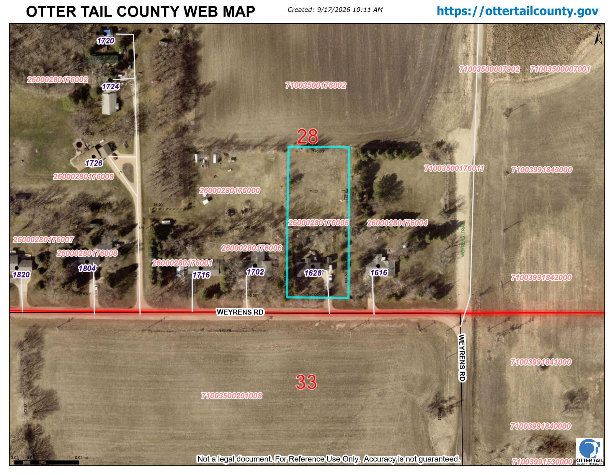 1970 single family home for sale at 1628 Weyrens Road in Fergus Falls, MN — 3 bed, 2 bath (photo 66 of 66)