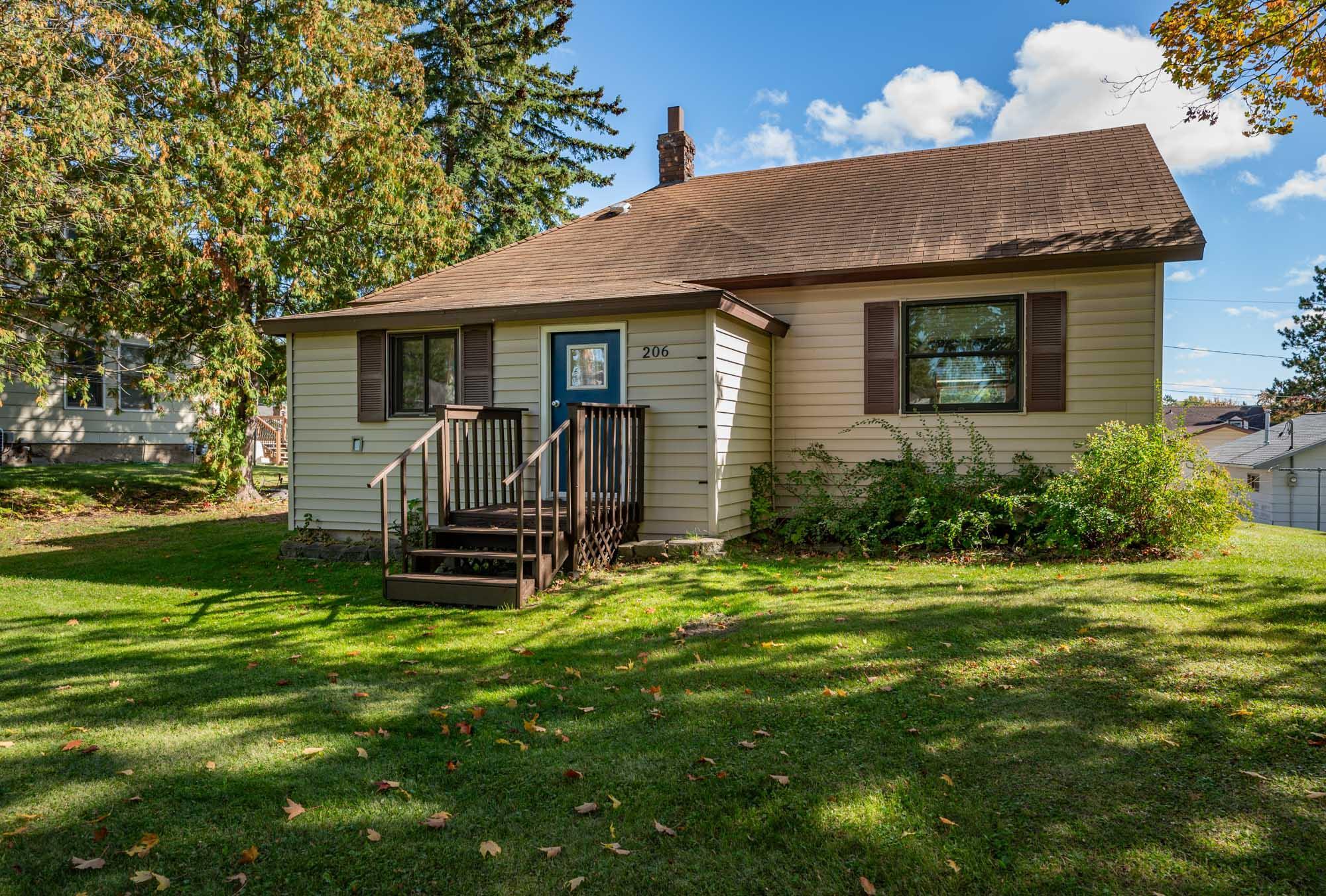 1920 single family home for sale at 206 Dudley Avenue in Coleraine, MN — 2 bed, 2 bath