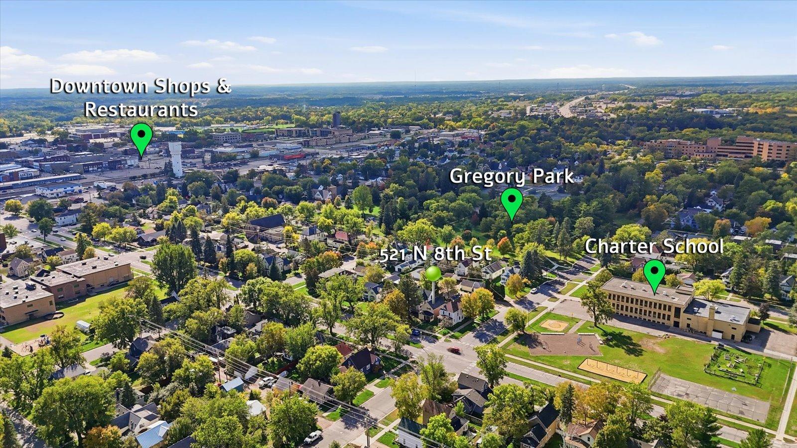 1900 single family home for sale at 521 N 8th Street in Brainerd, MN — 4 bed, 1 bath (photo 22 of 24)