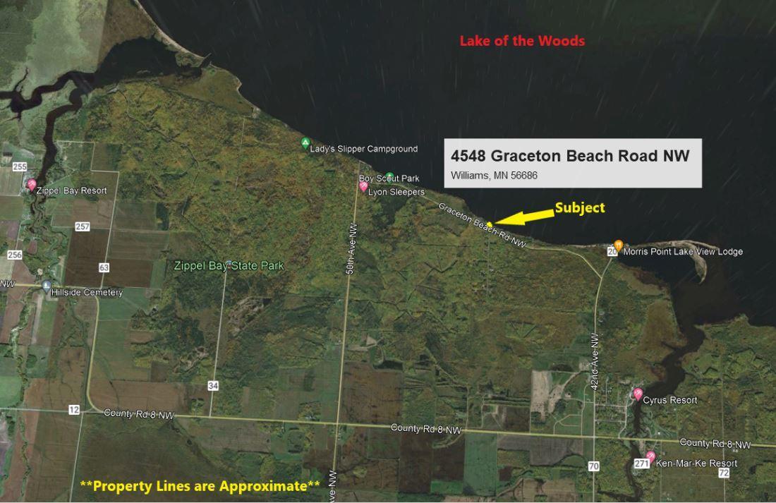 land for sale at 4548 Graceton Beach Road NW in Williams, MN (photo 4 of 18)