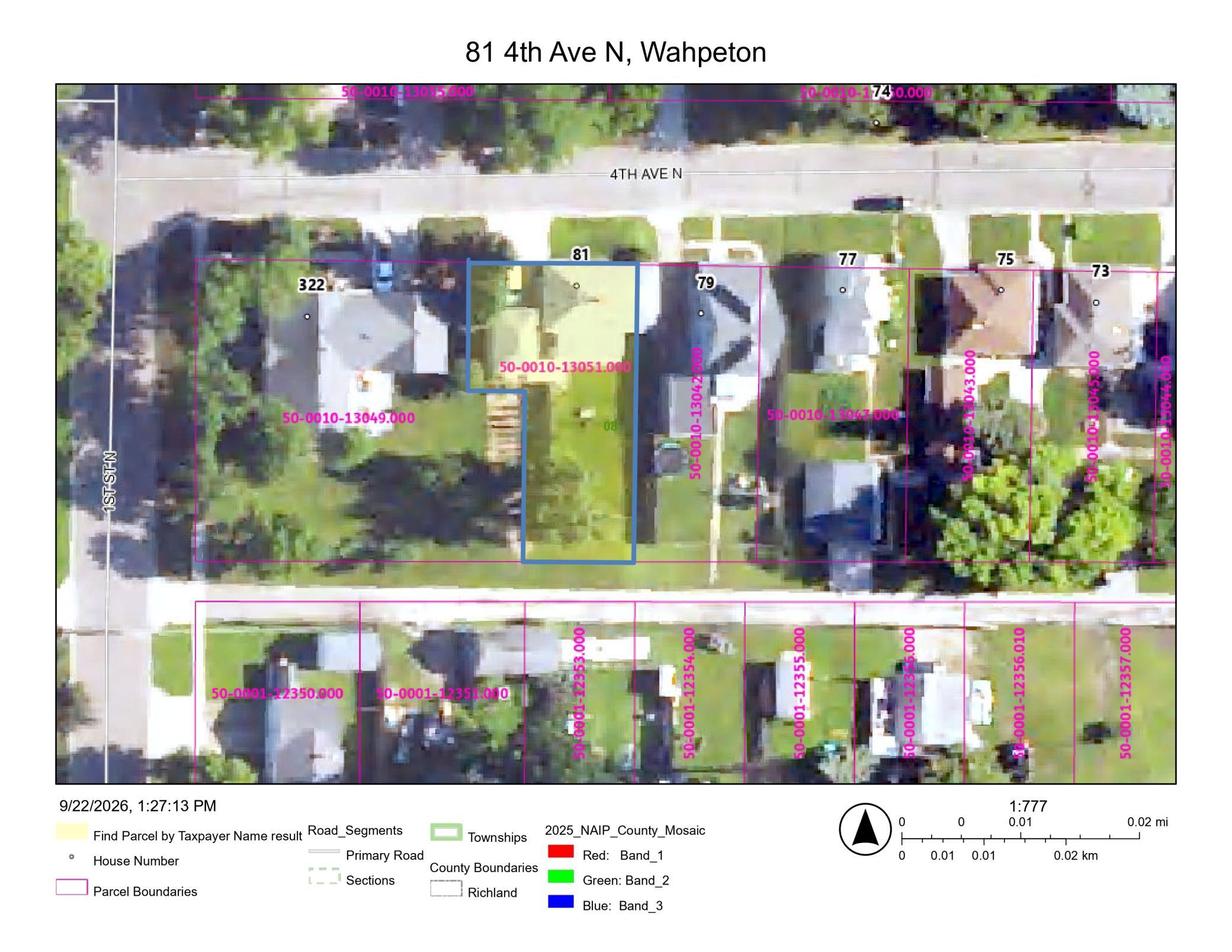 1952 single family home for sale at 81 4th Avenue N in Wahpeton, ND — 3 bed, 2 bath (photo 45 of 45)