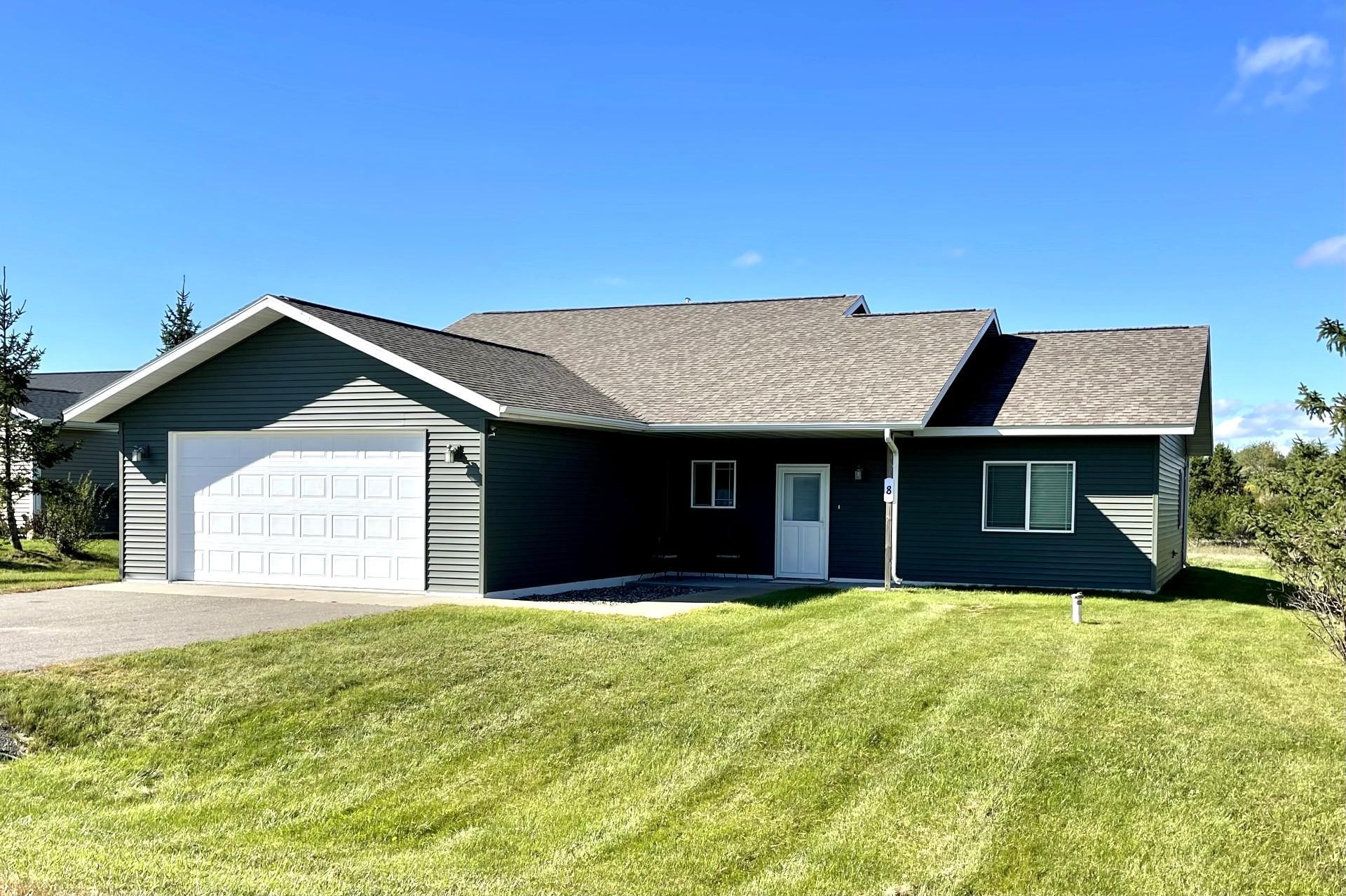 2018 single family home for sale at 2008 Whiting Road NW, Unit 8 in Bemidji, MN — 3 bed, 2 bath