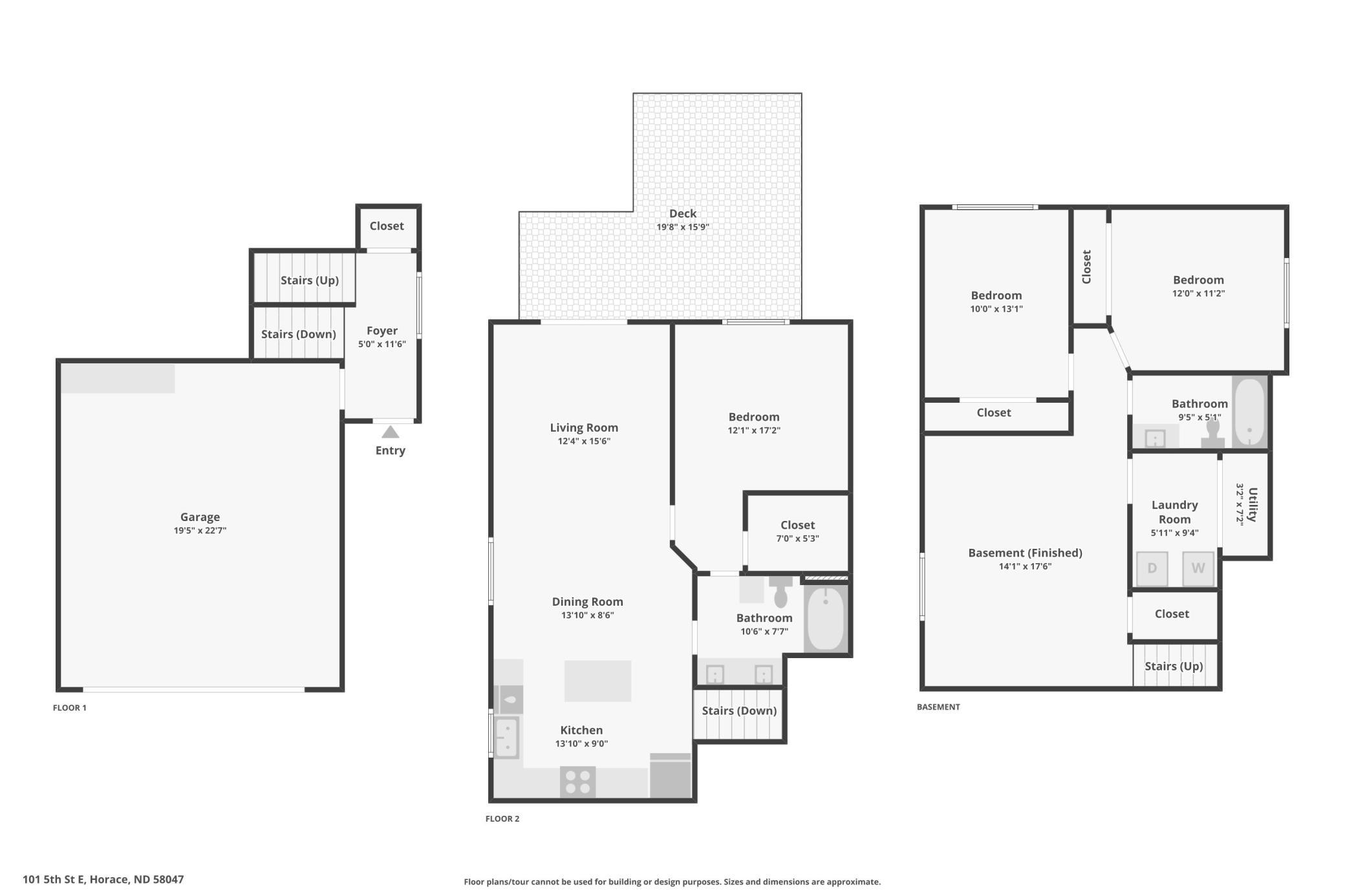 2019 single family home for sale at 101 5th Street E in Horace, ND — 3 bed, 2 bath (photo 41 of 44)