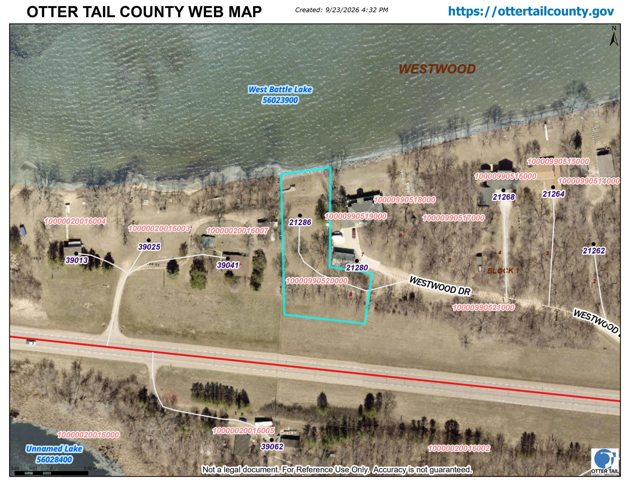 land for sale at 21286 Westwood Drive in Clitherall, MN (photo 24 of 24)
