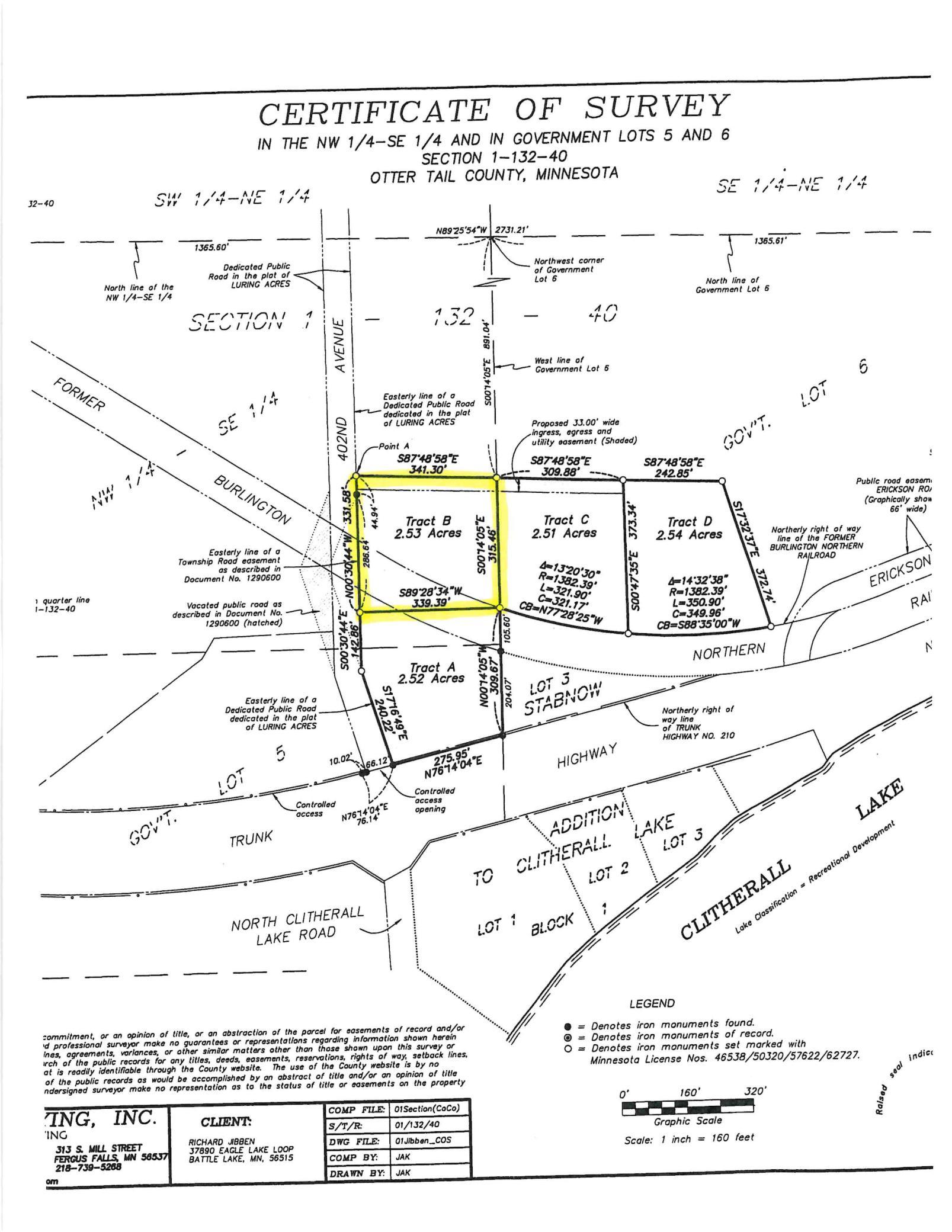 land for sale at XXXXX 402nd Ave Tract B in Clitherall, MN (photo 11 of 11)