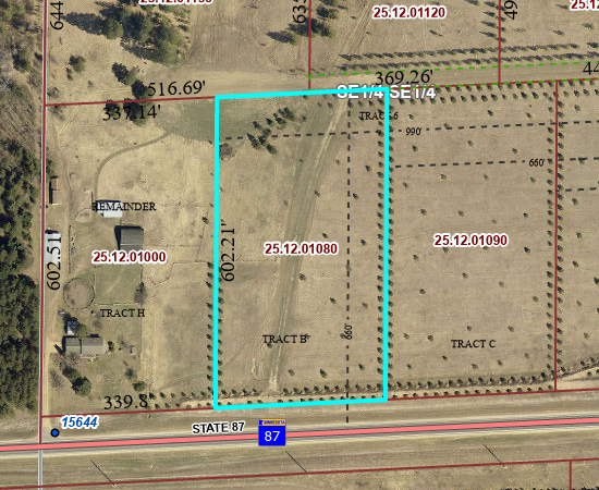 land for sale at TBD Crooked River Dr - Tract B in Park Rapids, MN