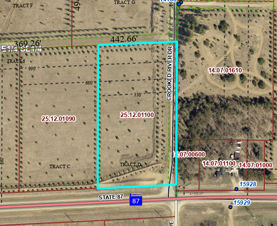 land for sale at TBD Crooked River Dr - Tract D in Park Rapids, MN