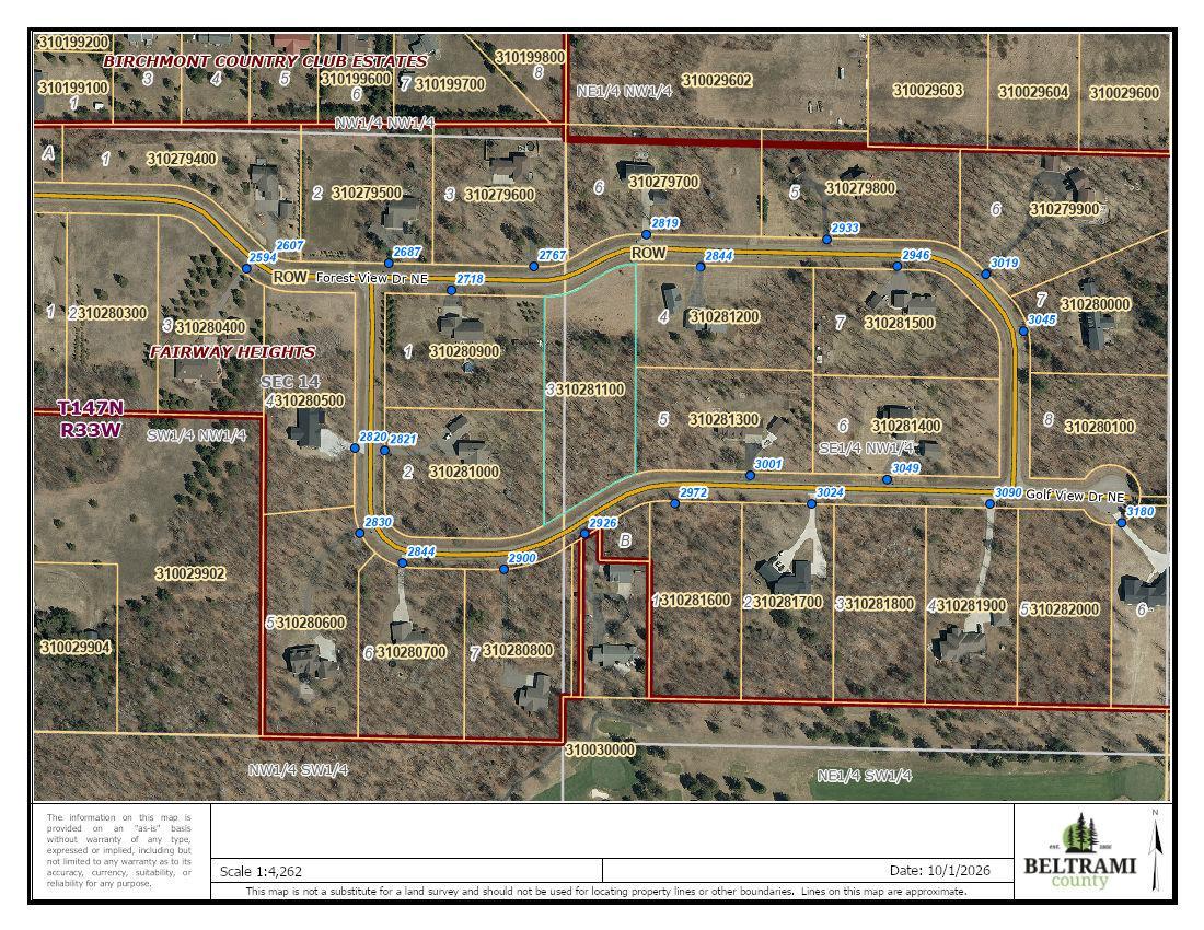 land for sale at TBD Golf View Drive NE in Bemidji, MN (photo 3 of 9)