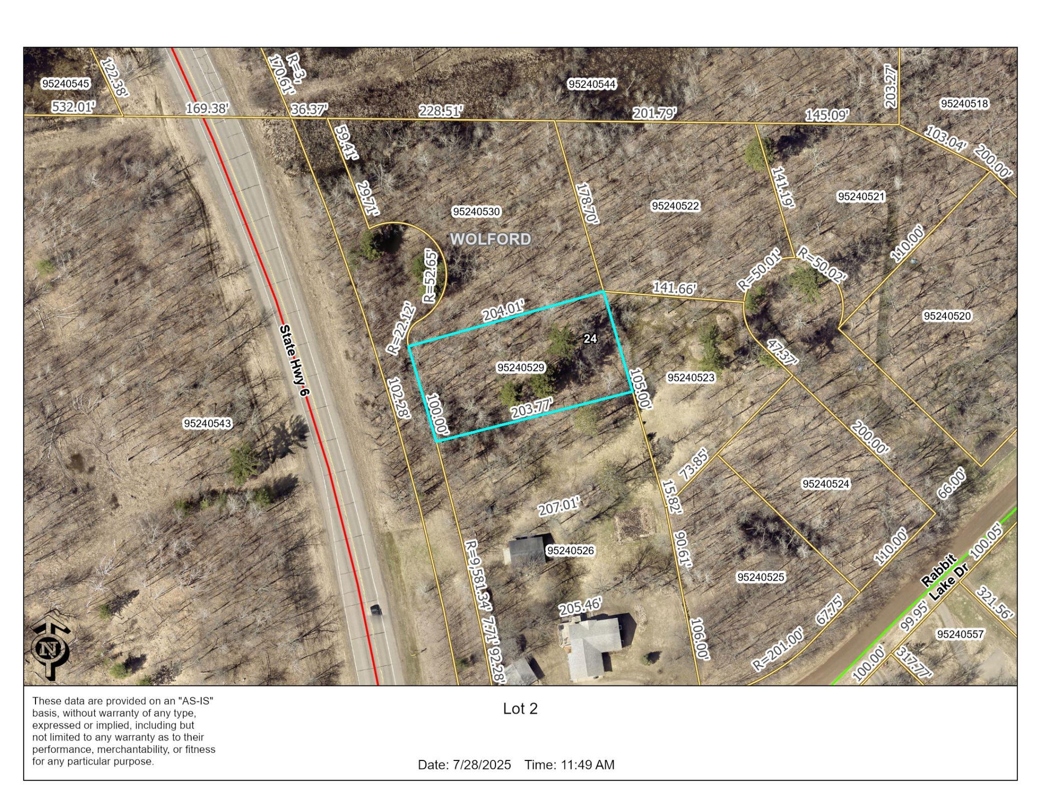 land for sale at TBD Lot 2 Bunny Lane in Crosby, MN (photo 3 of 6)