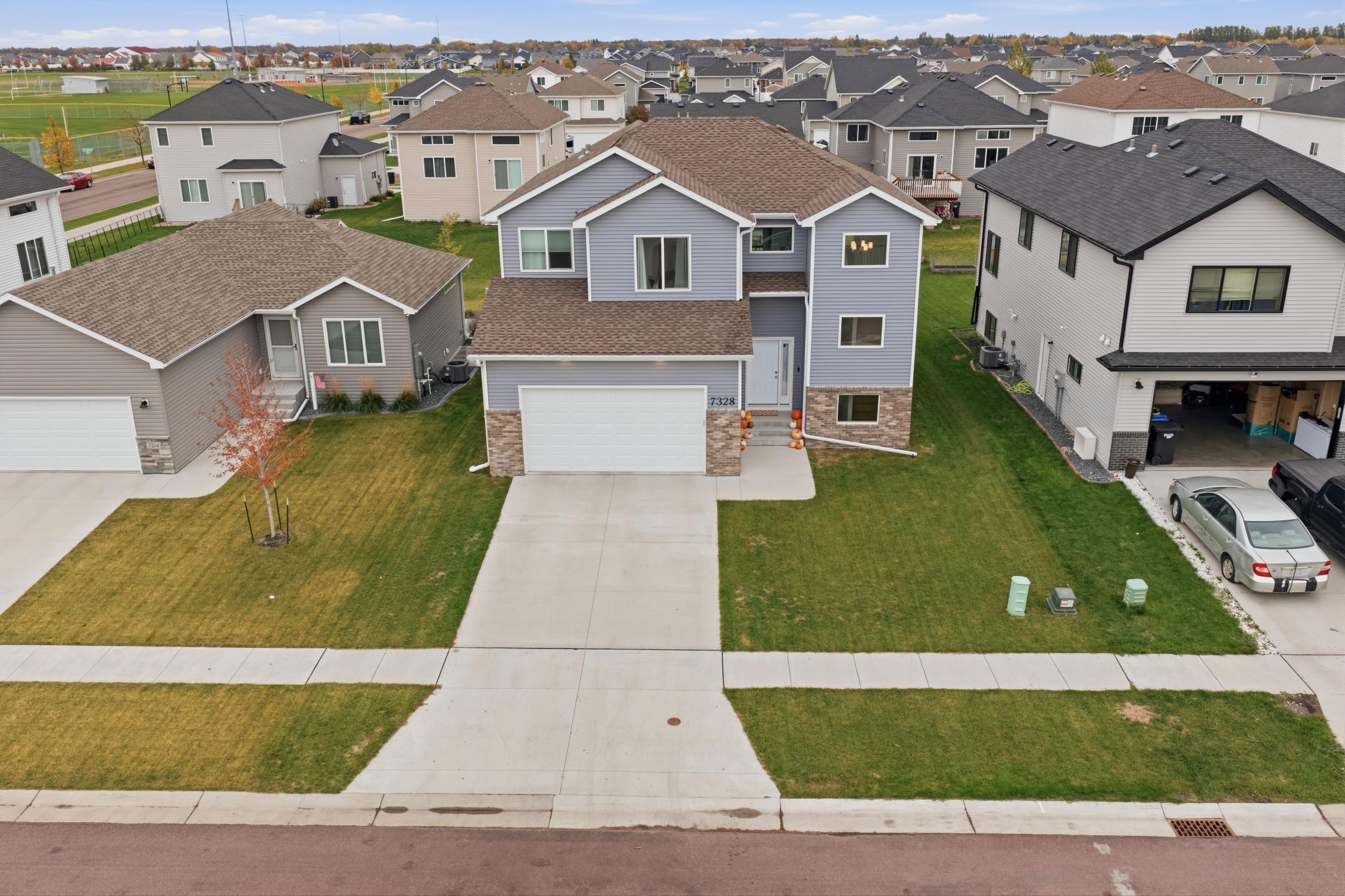 2022 single family home for sale at 7328 Aquiline Drive S in Fargo, ND — 3 bed, 3 bath (photo 52 of 64)