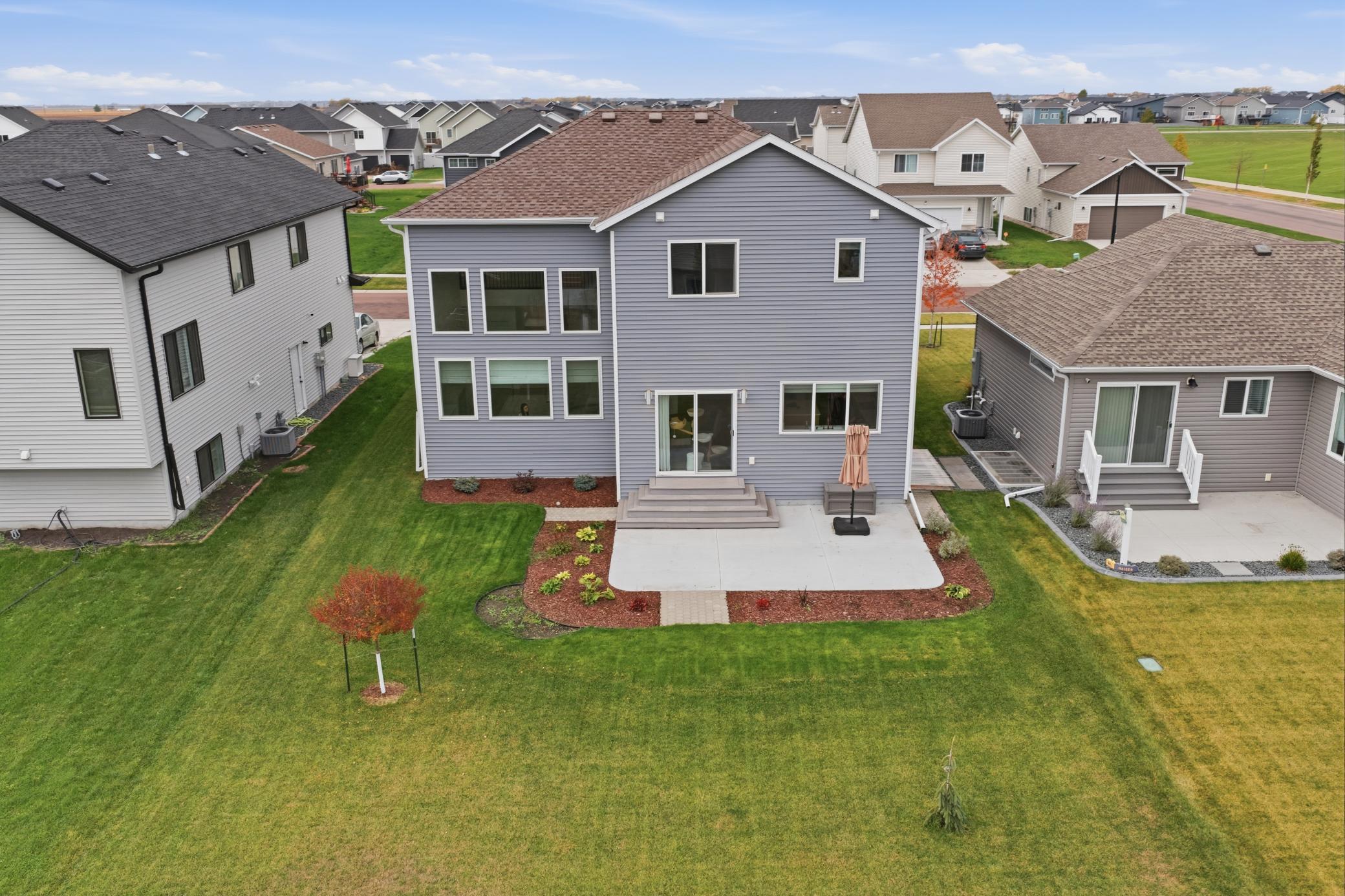 2022 single family home for sale at 7328 Aquiline Drive S in Fargo, ND — 3 bed, 3 bath (photo 53 of 64)