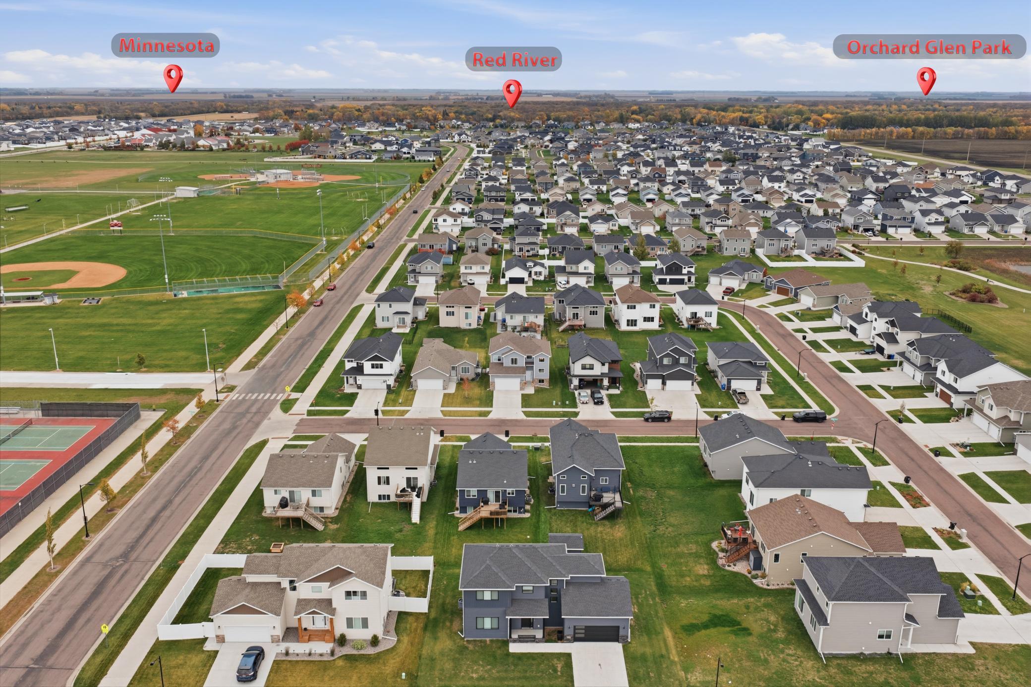 2022 single family home for sale at 7328 Aquiline Drive S in Fargo, ND — 3 bed, 3 bath (photo 59 of 64)