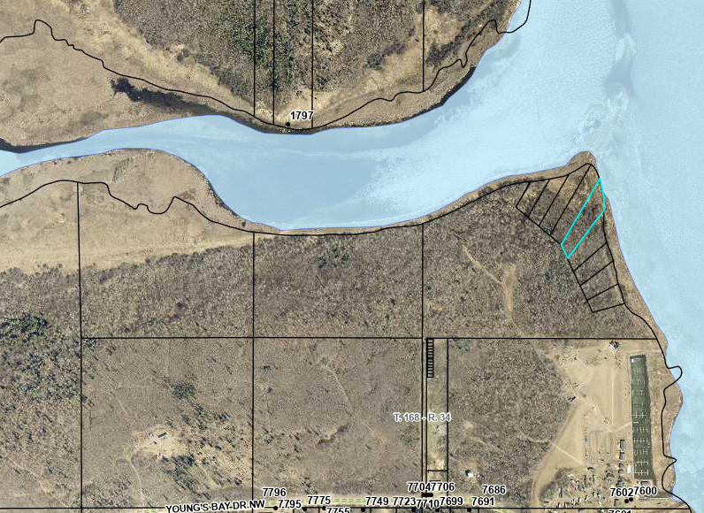 land for sale at 050 Youngs Bay Drive in Angle Inlet, MN