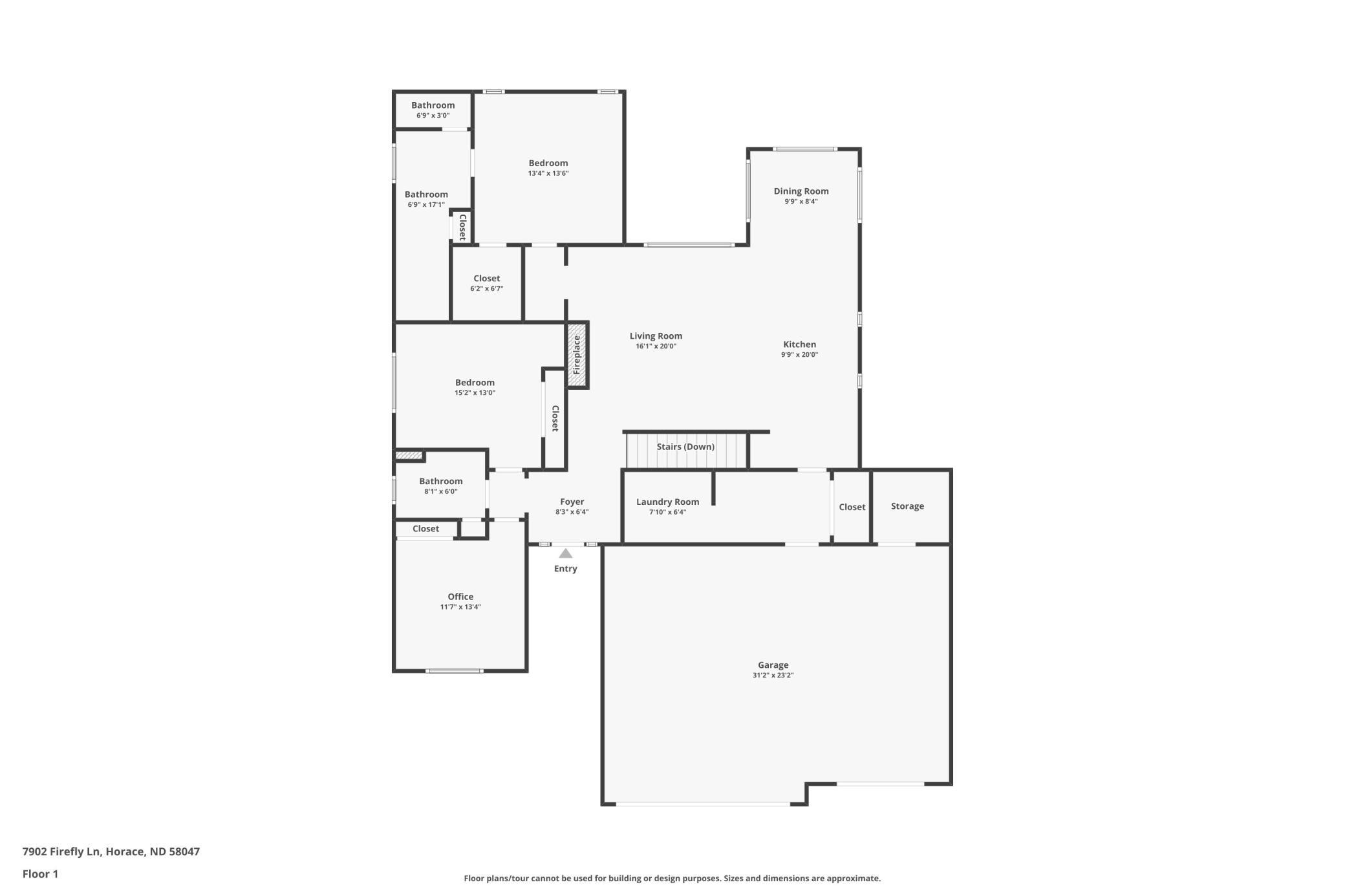 2022 single family home for sale at 7902 Firefly Lane in Horace, ND — 5 bed, 3 bath (photo 56 of 57)