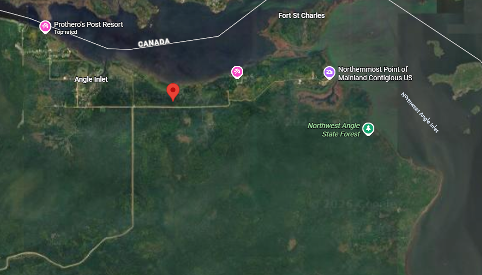 land for sale at TBD NW Dawson Road NW in Angle Inlet, MN