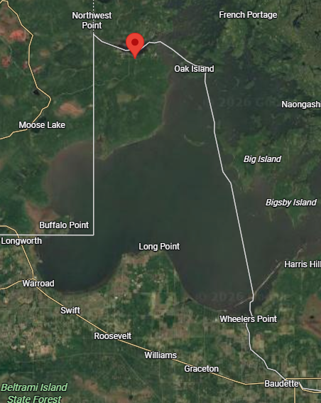 land for sale at TBD NW Dawson Road NW in Angle Inlet, MN (photo 2 of 4)