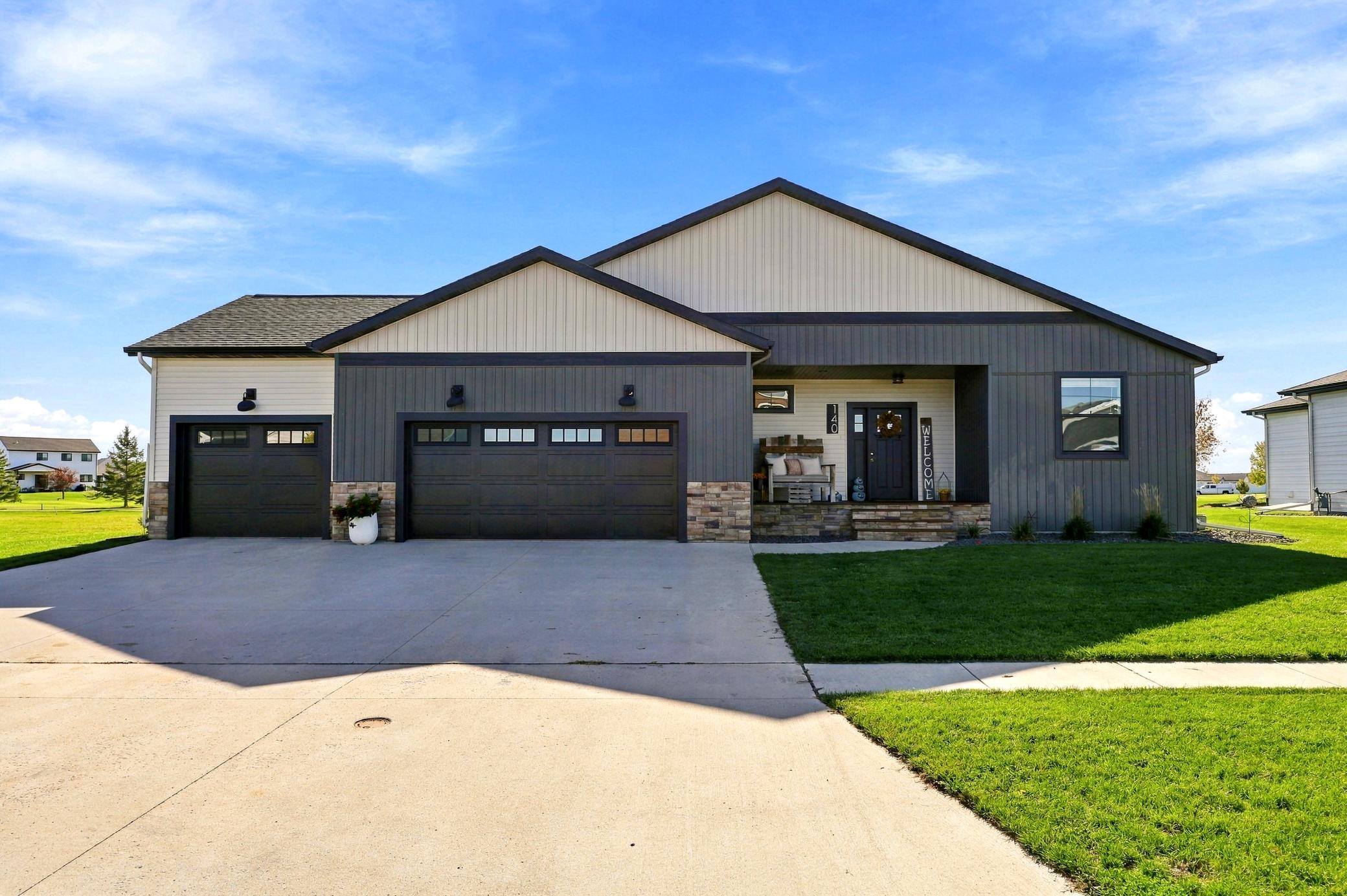 2021 single family home for sale at 140 Annies Way in Mapleton, ND — 5 bed, 3 bath
