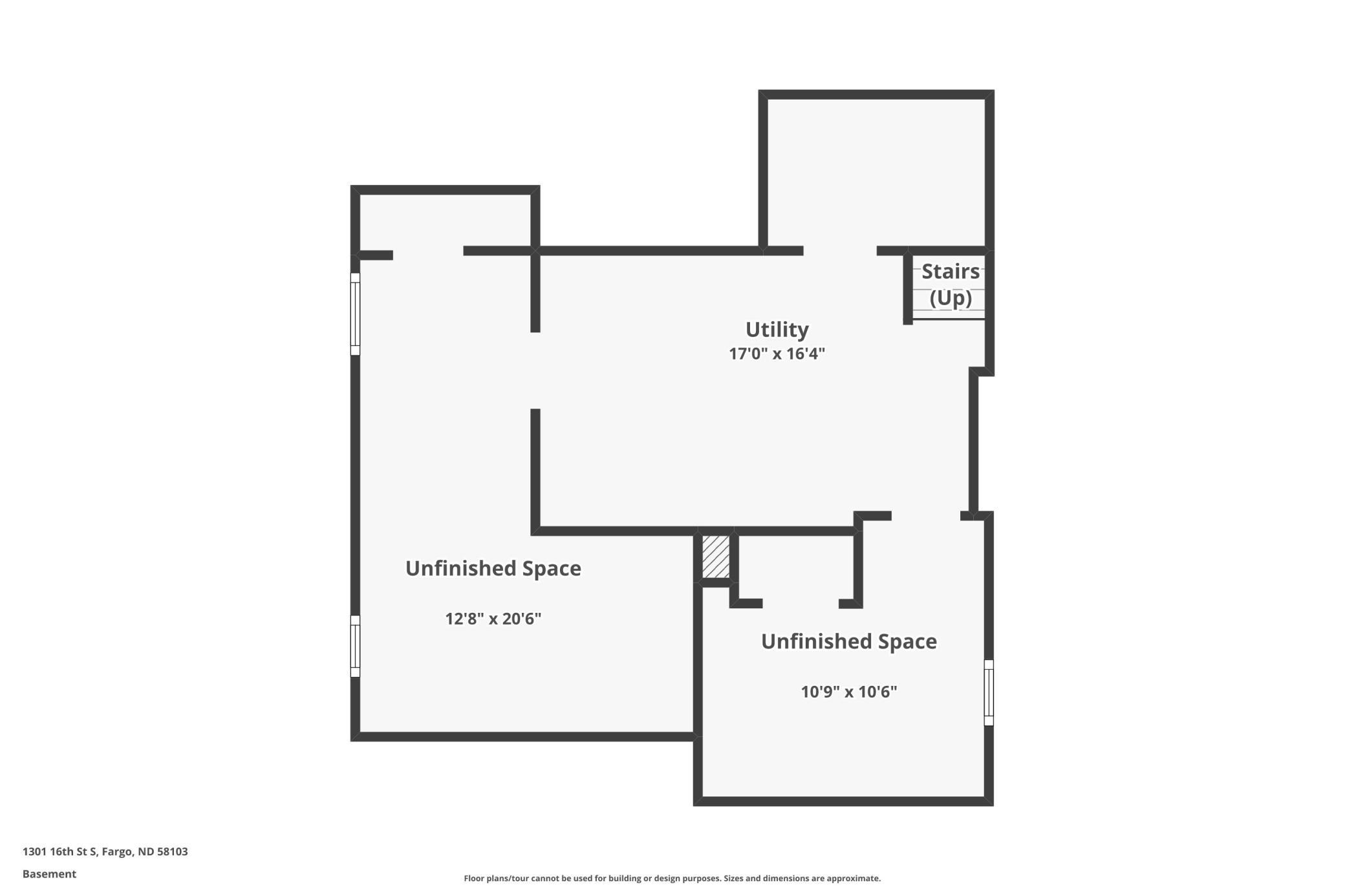 1940 single family home for sale at 1301 16th Street S in Fargo, ND — 2 bed, 1 bath (photo 24 of 27)