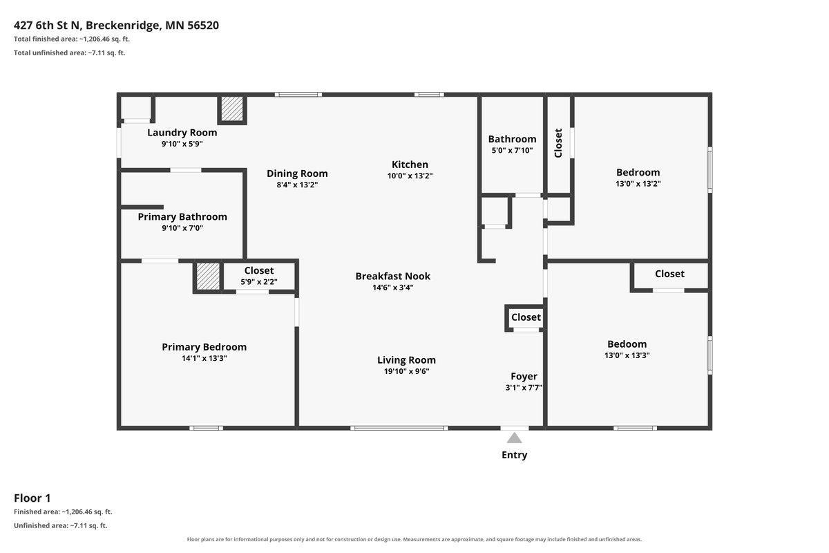 1999 single family home for sale at 427 6th Street N in Breckenridge, MN — 3 bed, 2 bath (photo 39 of 39)