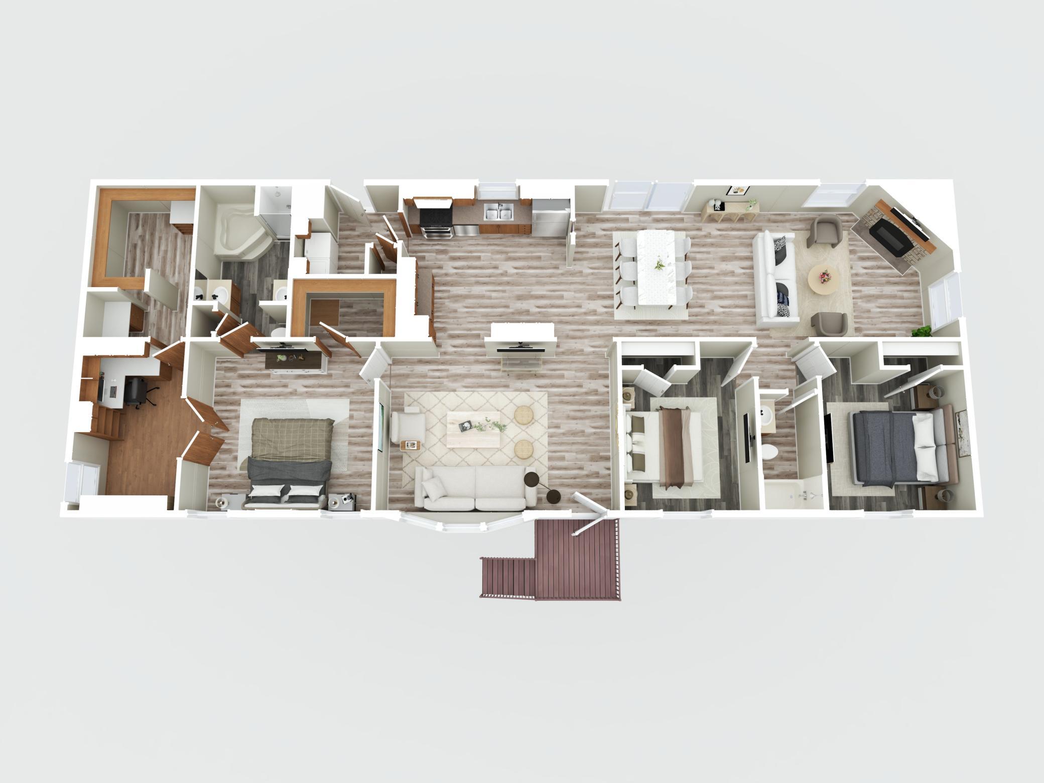 1999 single family home for sale at 7205 Belmont Street NW in Bemidji, MN — 3 bed, 2 bath (photo 8 of 28)