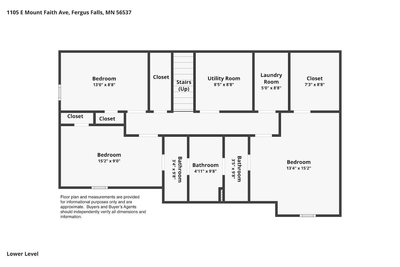 2019 single family home for sale at 1105 E Mount Faith Avenue in Fergus Falls, MN — 4 bed, 2 bath (photo 39 of 39)