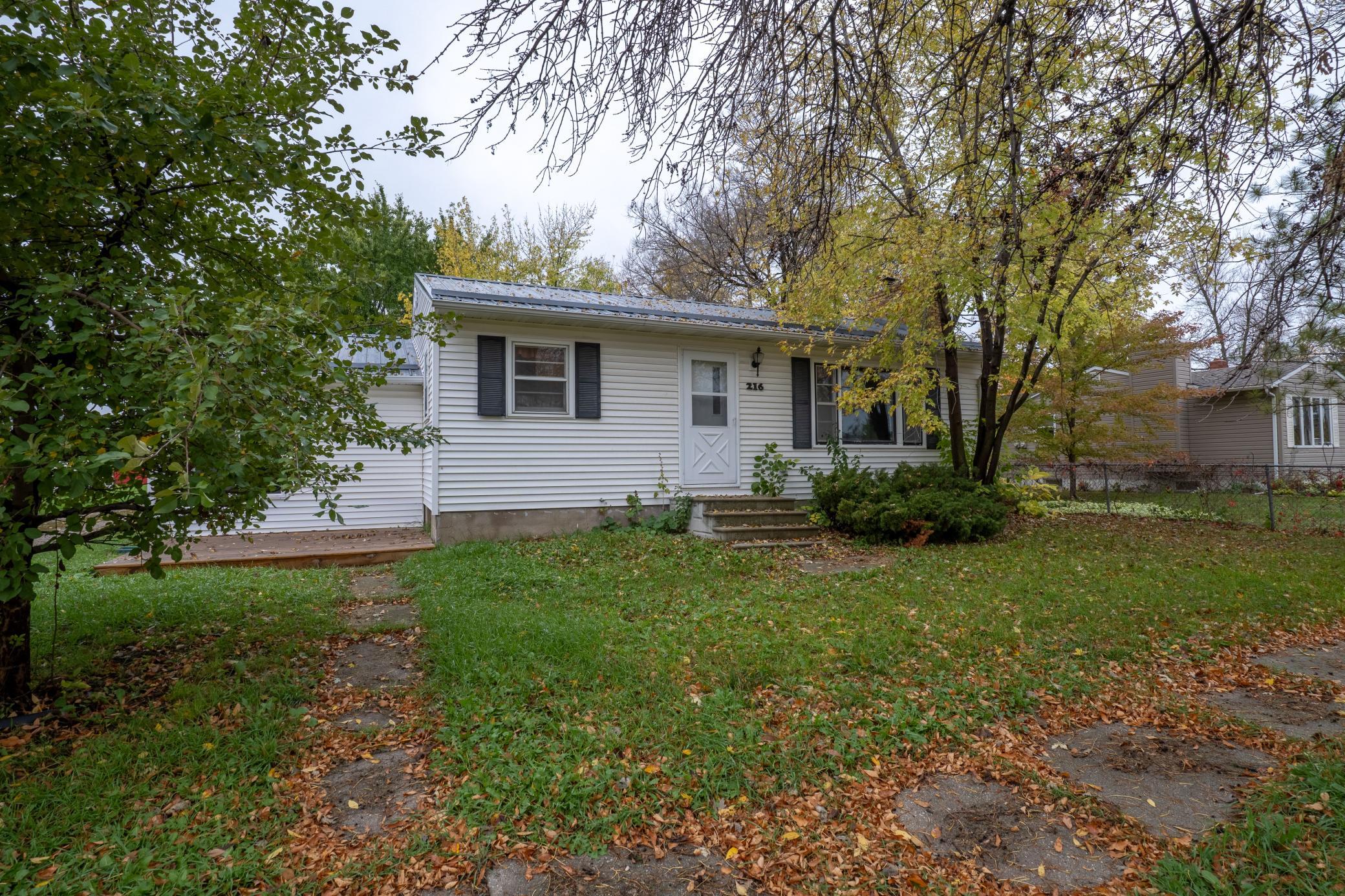 1955 single family home for sale at 216 1st Avenue E in Halstad, MN — 2 bed, 1 bath