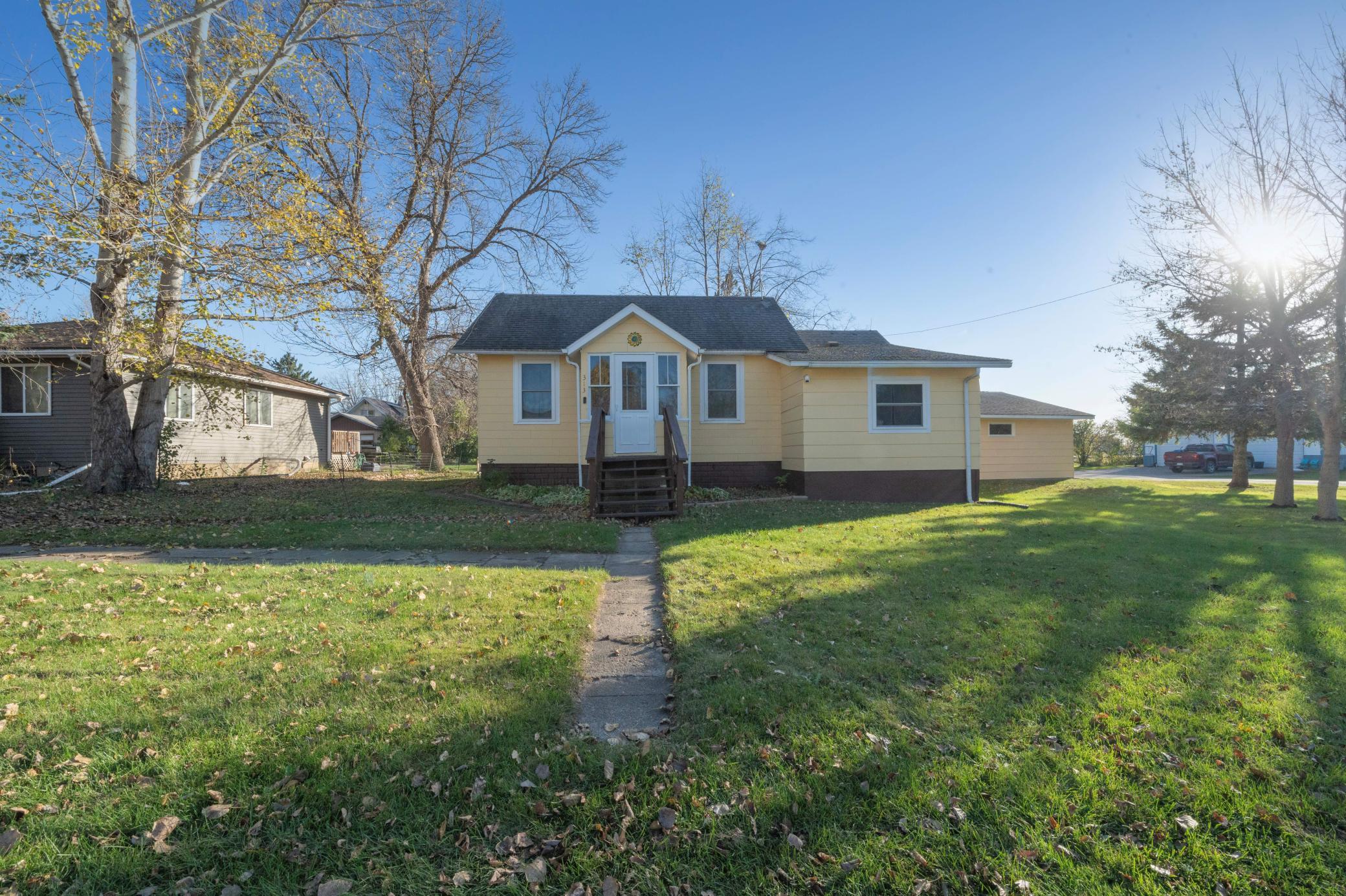 1930 single family home for sale at 313 4th Street NW in Bertha, MN — 2 bed, 2 bath