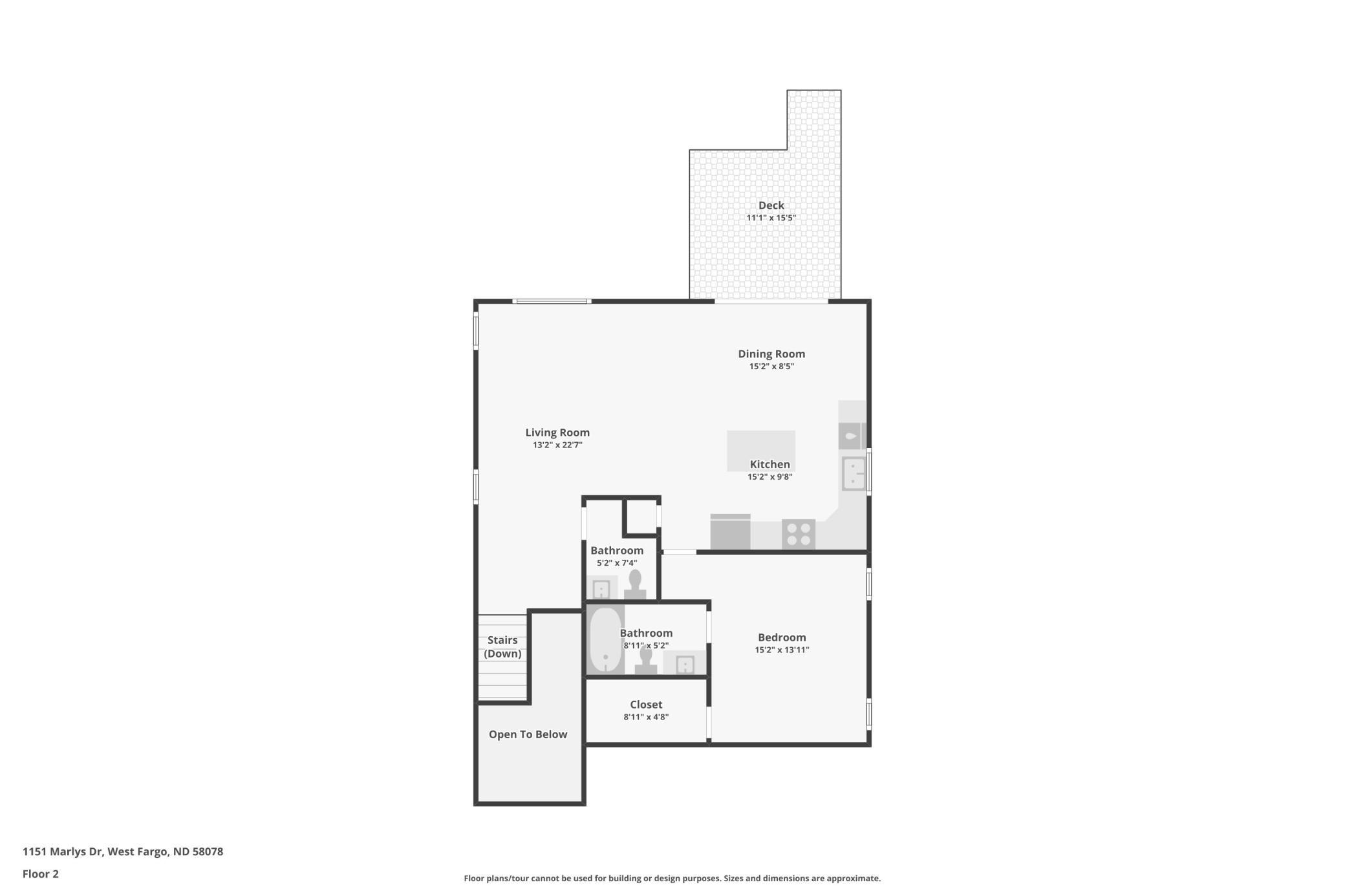 2023 single family home for sale at 1151 Marlys Drive W in West Fargo, ND — 3 bed, 3 bath (photo 42 of 43)
